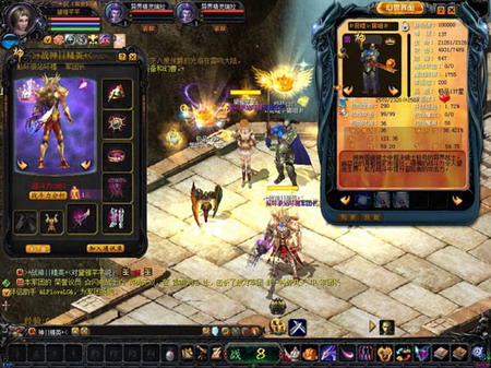 魔域sf版：西方魔幻自由PK游戏，热血无限魔石等你体验